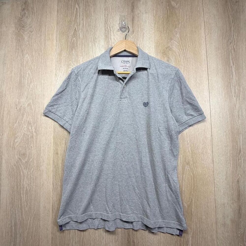 Chaps Men's Grey Polo-shirts